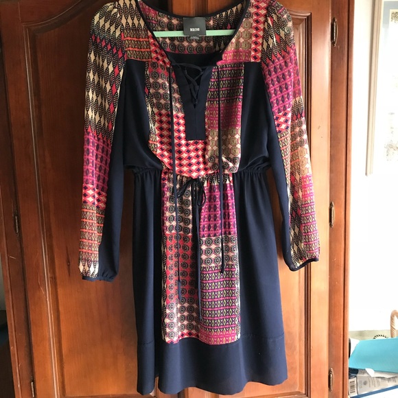 Anthropologie Maeve Rosalie Peasant Dress sz XS - Picture 3 of 7